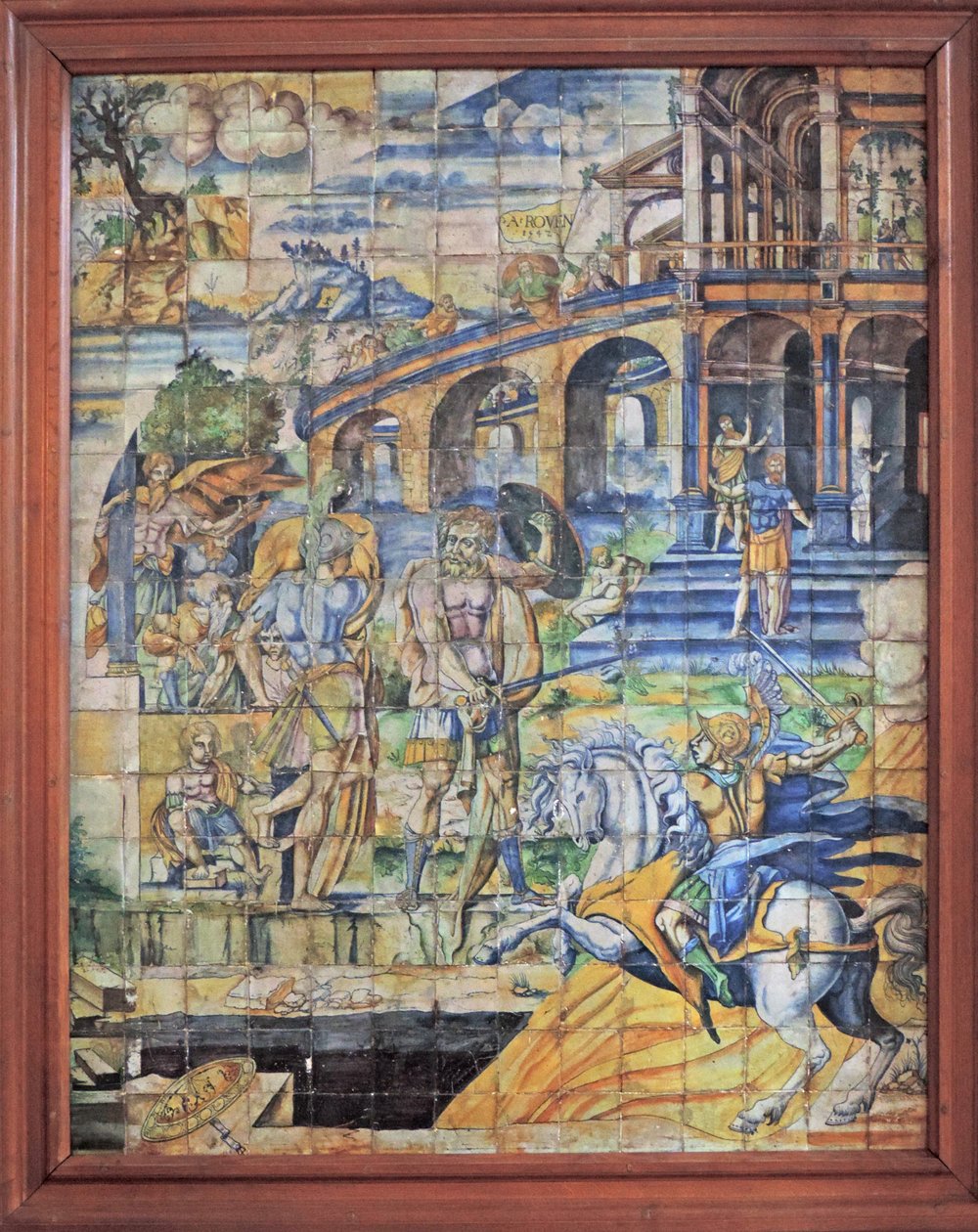 Chantilly，Chateau：Tiled scene， 作者 不明