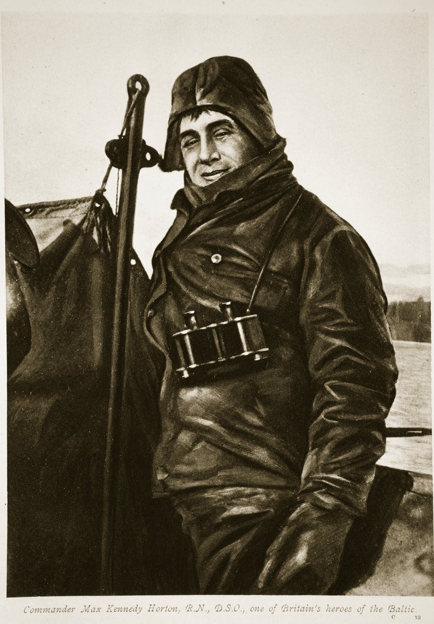 指挥官Max Kennedy Horton，RN，DSO，英国波罗的海英雄之一，1914-19 作者 不明