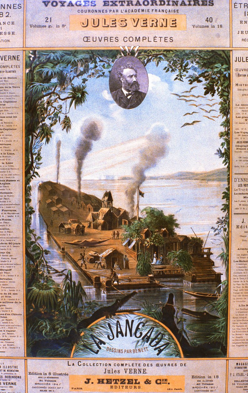 Loire Atlantique N * 191  - 南特 - 儒勒凡尔纳博物馆 - 海报 作者 不明
