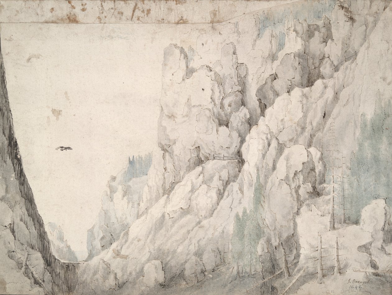 山区景观 作者 不明