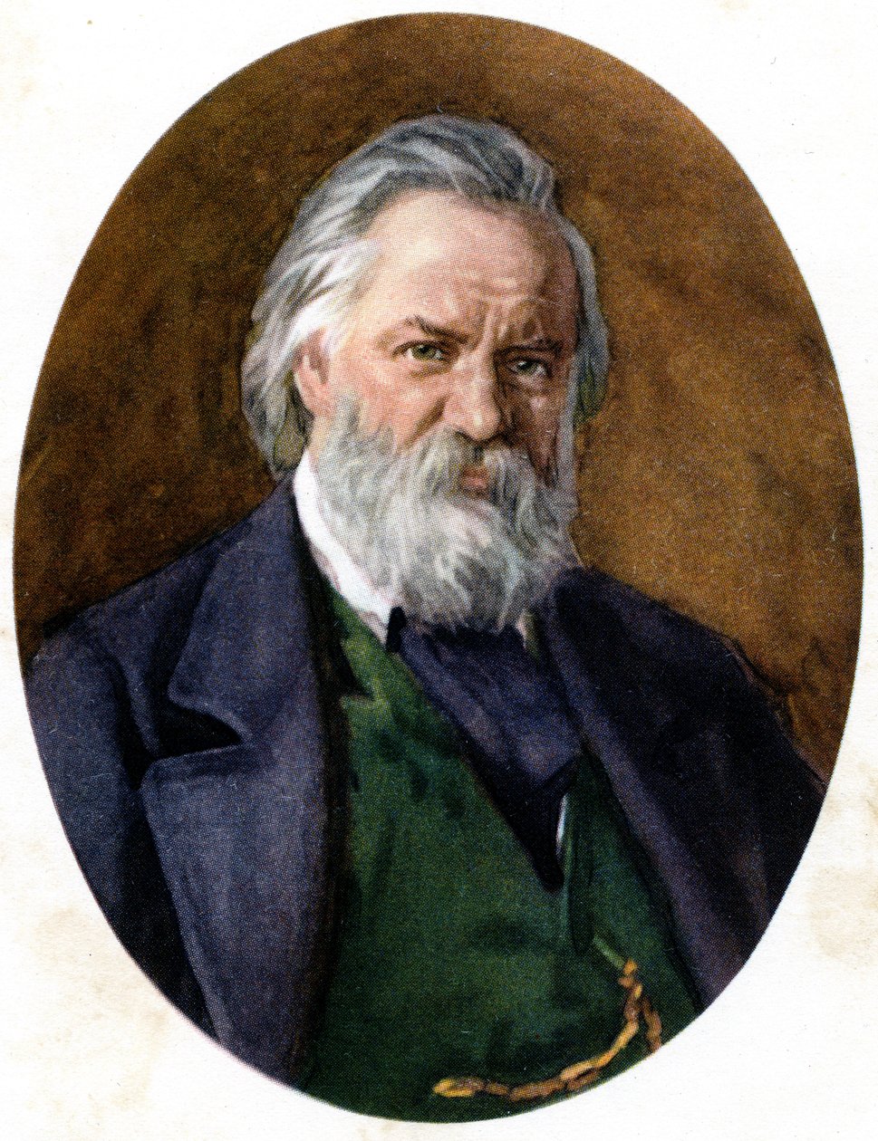 Alexander Herzen的肖像（1812年 -  1870年） 作者 不明
