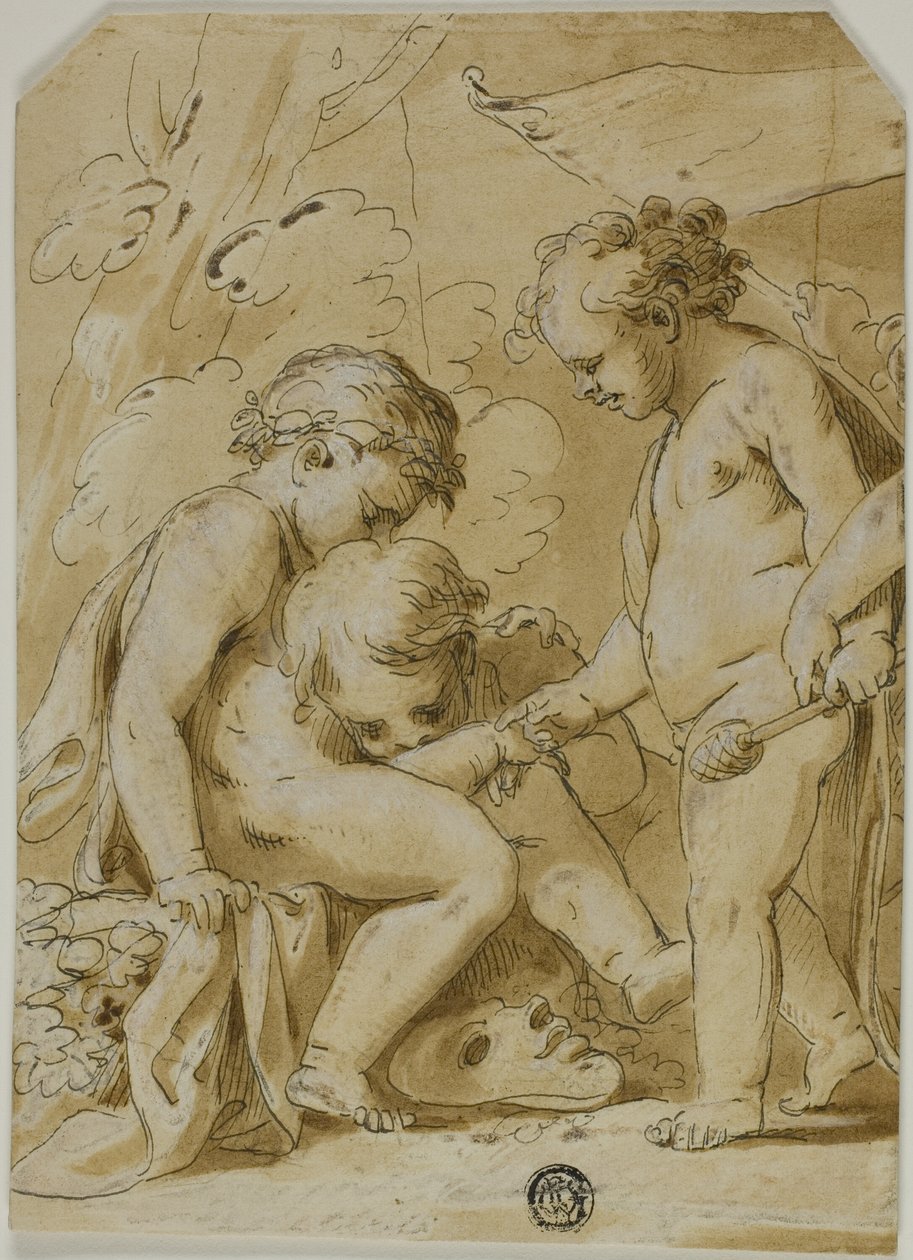 Bacchanal Putti 作者 不明
