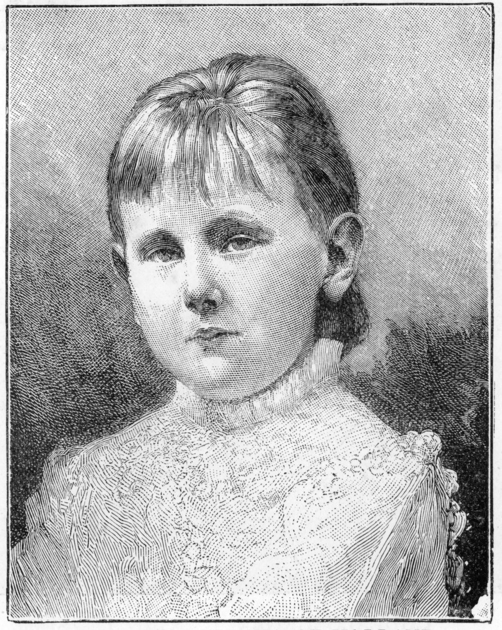荷兰女王威廉敏娜，1893年 作者 不明
