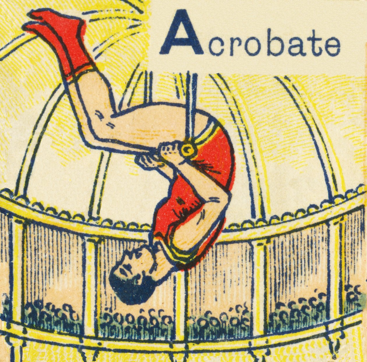 饰演Acrobat 作者 未知艺术家
