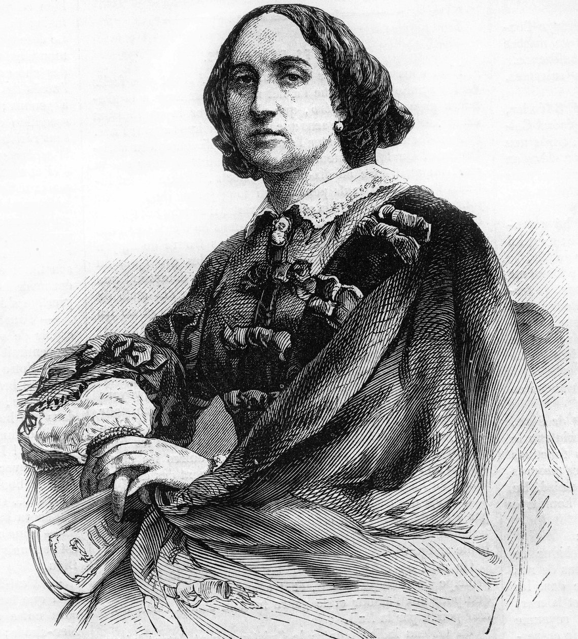 阿德莱德-里斯特里（1822-1906），意大利悲剧家。 作者 未知艺术家