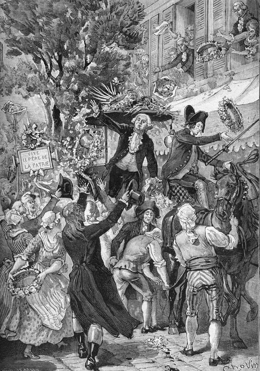 埃克斯普罗旺斯（Aix en Provence），罗纳河口（13）（1789年）：米拉波伯爵Honore Gabriel（Honore-Gabriel）Riqueti（1749-1791）在被埃克斯普罗旺斯第三州（Aix en Provence）选举为大会代表期间。它的文字是 作者 未知艺术家