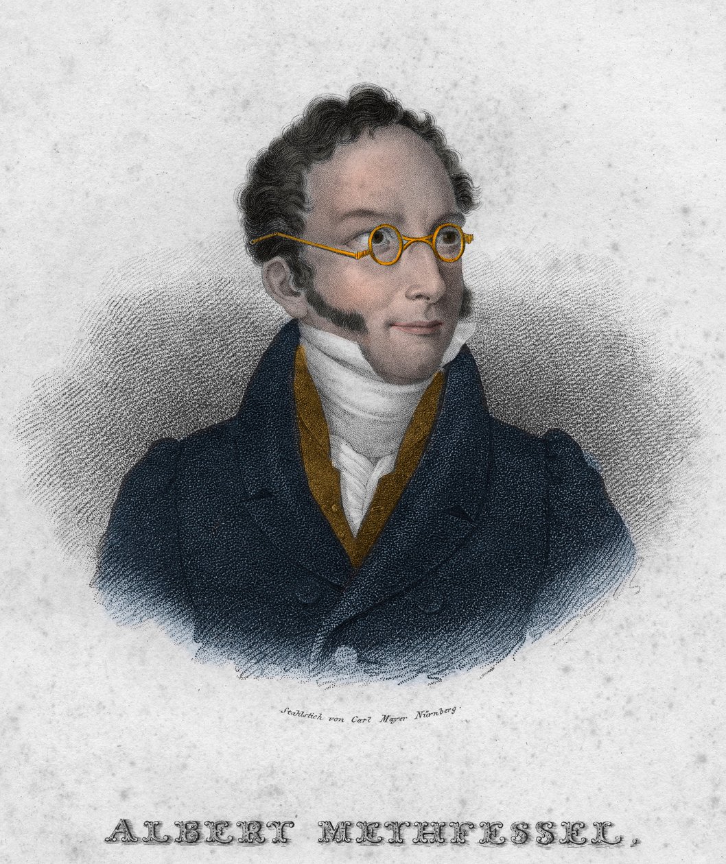 阿尔伯特-戈特利布-梅斯费塞尔（1785-1869）--英国作曲家和指挥家 作者 未知艺术家