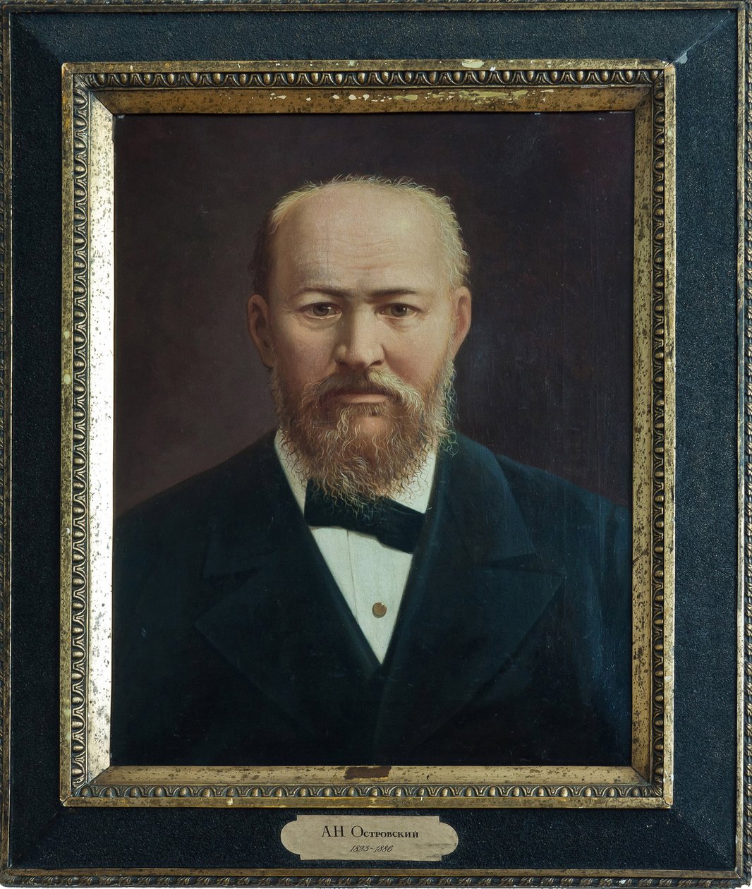 Alexandre Ostrovski - Portrait of the Dramatist Alexander N. Ostrovsky (1823-1886), Anonymous. Oil on canvas, Second Half of the 19th cen., State Museum of A. Ostrovsky, Shchelykovo 作者 未知艺术家