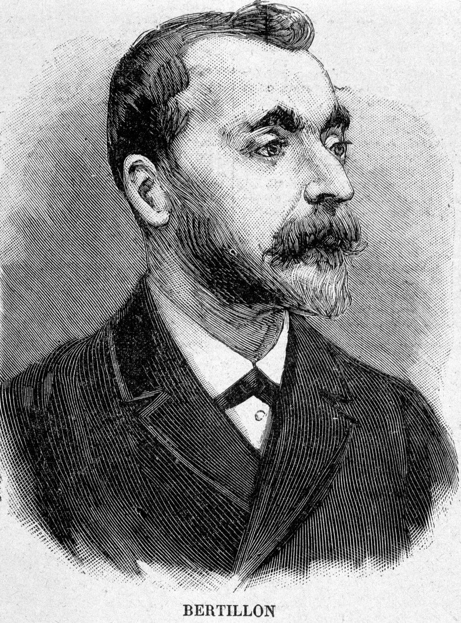 Alphonse Bertillon (1853-1914), French scholar, creator of anthropometry. 作者 未知艺术家