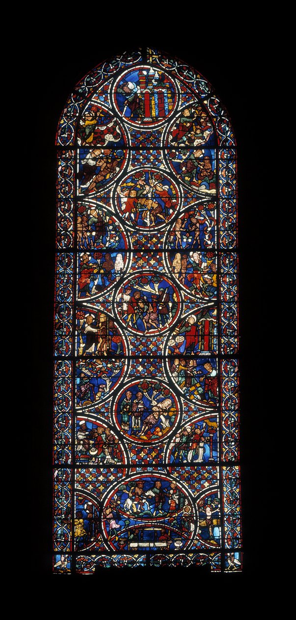 Ambulatory window (stained glass 作者 未知艺术家