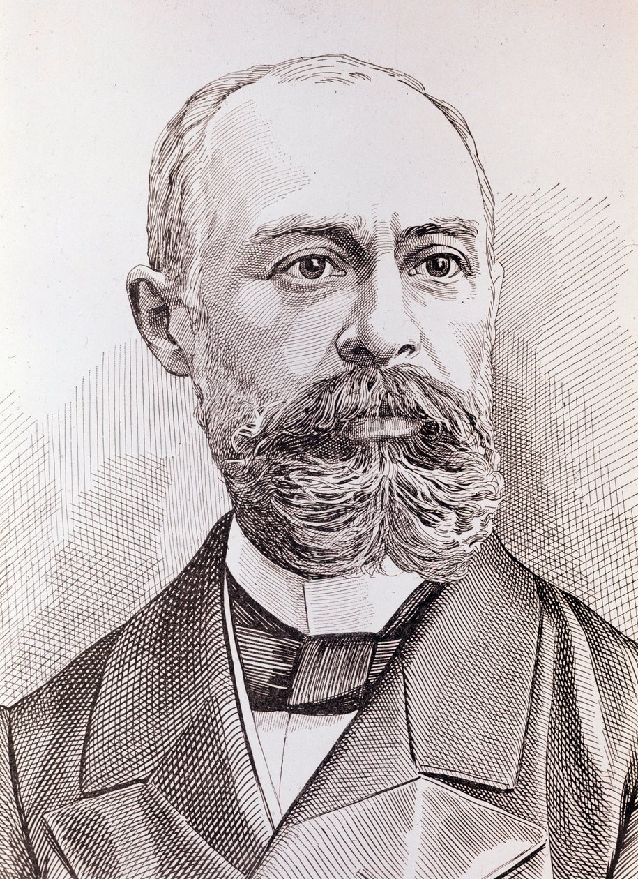 Antoine-Henri Becquerel，法国物理学家（雕刻） 作者 未知艺术家