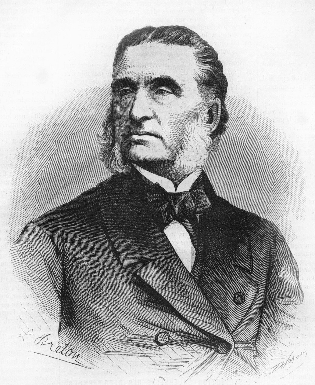 阿曼德-特鲁索（Armand Trousseau）（1801-1867），法国医生。 作者 未知艺术家