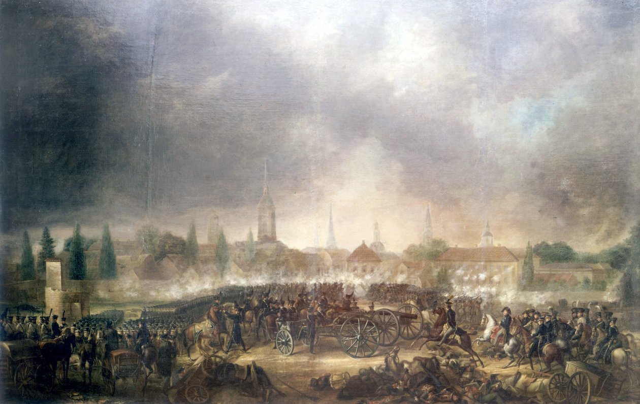 Battle of Leipzig (Battle of Nations), October 16-19 作者 未知艺术家