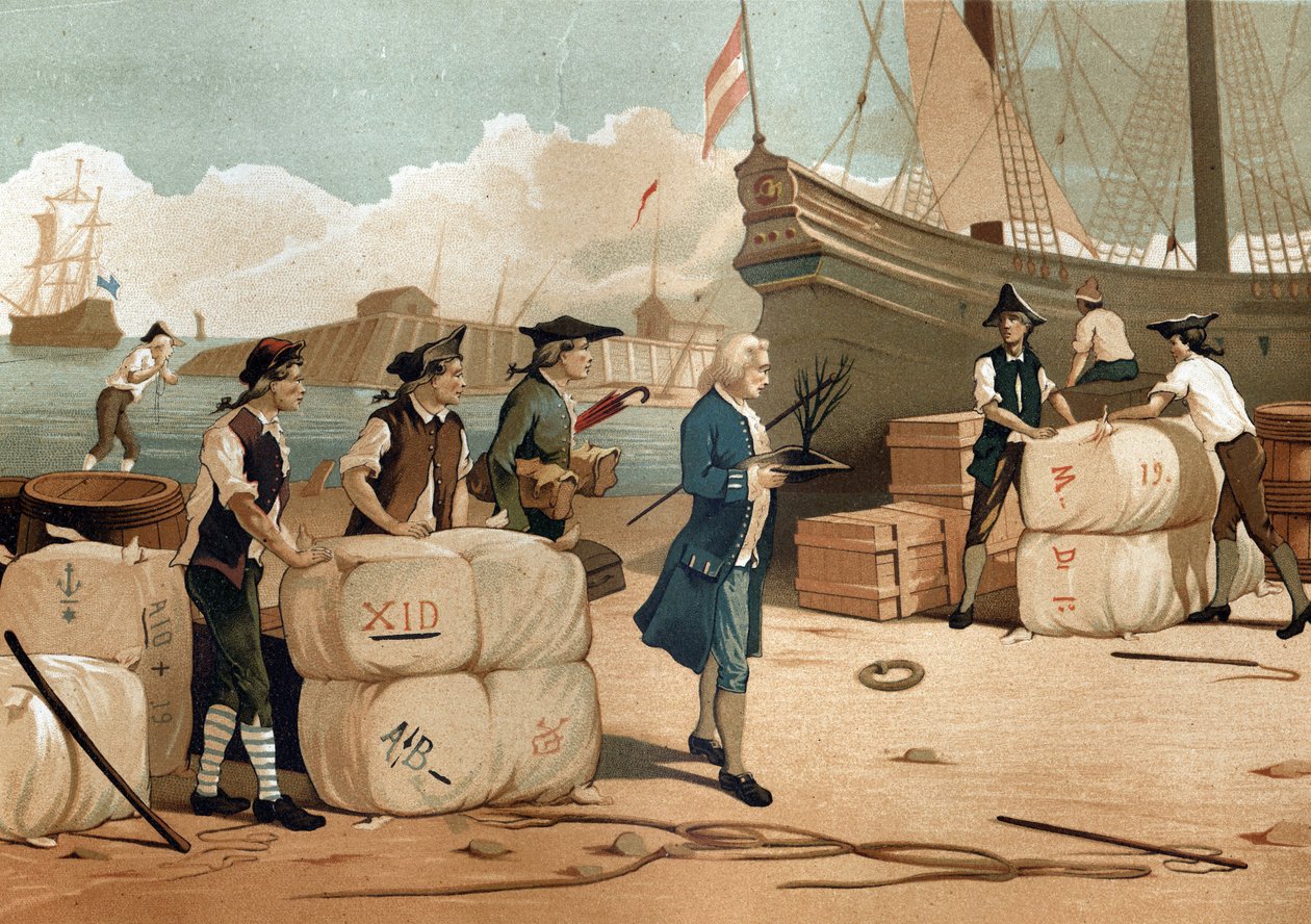 Bernard de Jussieu（1699-1777），法国植物学家，1734年从英国带回了雪松脚。 作者 未知艺术家