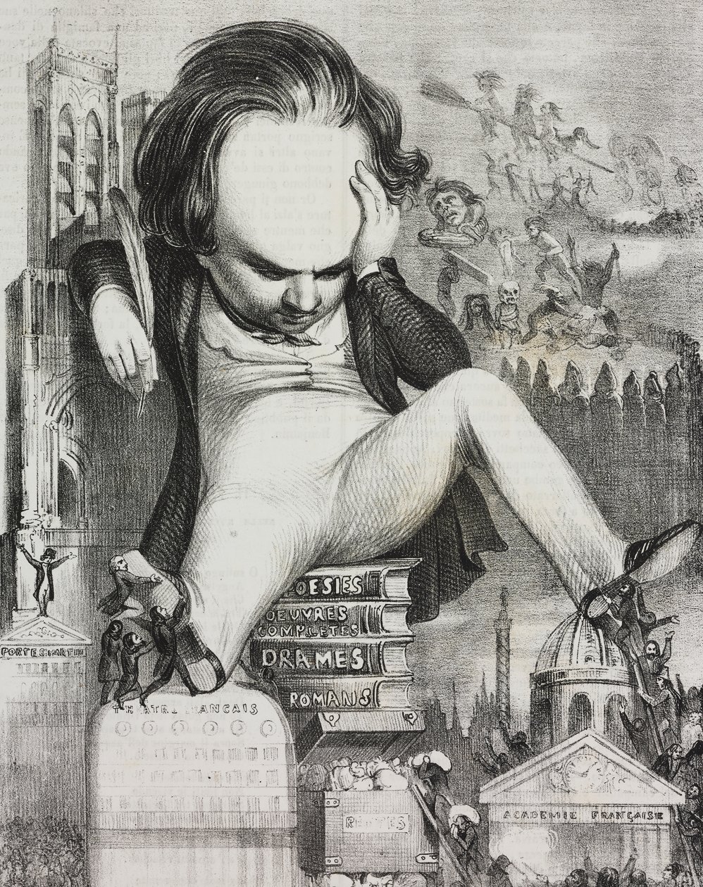 维克多·雨果的漫画（1802-1885） 作者 未知艺术家