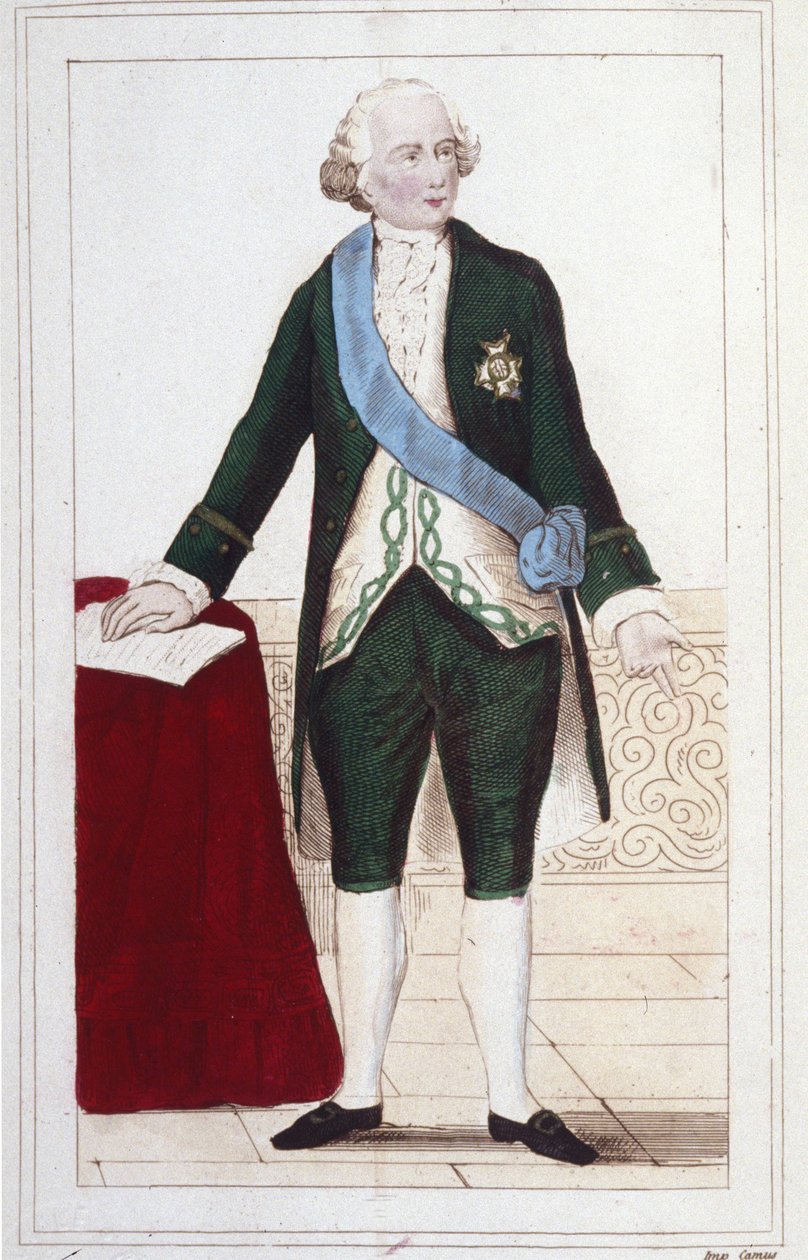 Charles Gravier，Vergennes 伯爵 (1719-1787)，法国政治家和外交官。 作者 未知艺术家