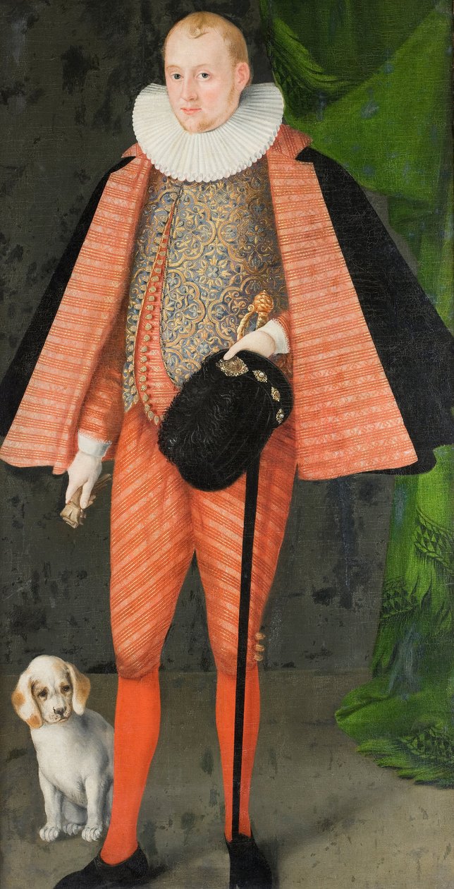 斯万特·毛里兹森伯爵（Svante Mauritzson Sture），约1600年布面油画。 作者 未知艺术家