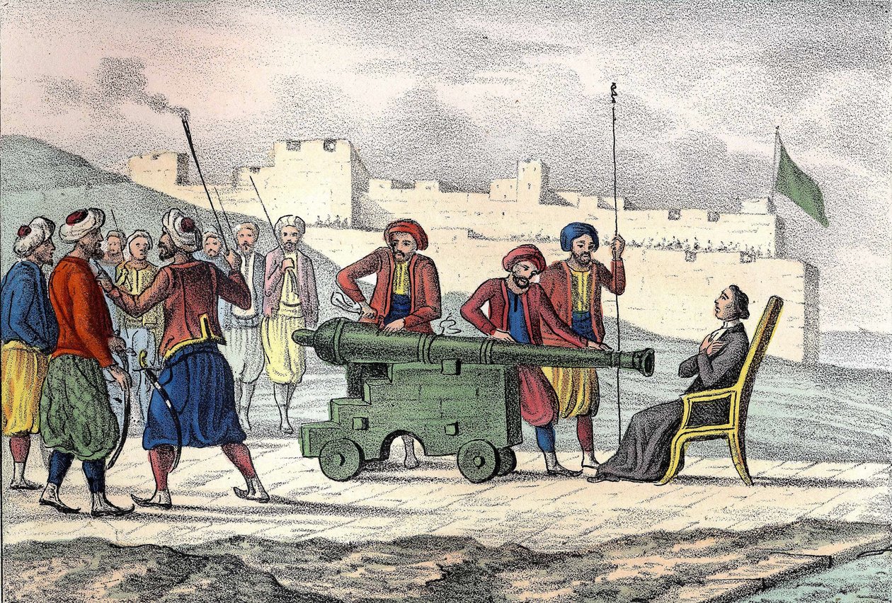 1683年，法国传教士LE VACHER（Jean Levacher）在杜肯轰炸阿尔及尔期间死于阿尔及尔。Léon Galibert著的《L