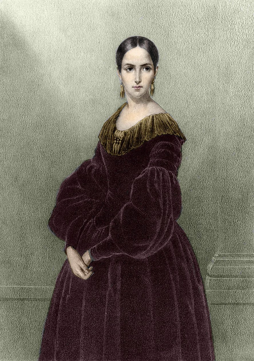 伊丽莎白-雷切尔-费利克斯，被称为 "雷切尔小姐"（1821-1858），法国悲剧家。 作者 未知艺术家