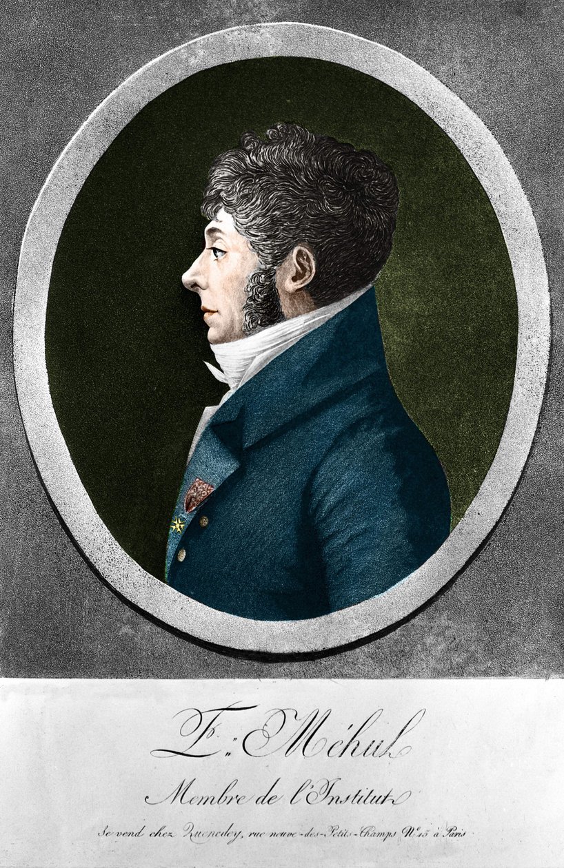 Etienne Mehul，法国作曲家和风琴家（1763-1817）。 作者 未知艺术家