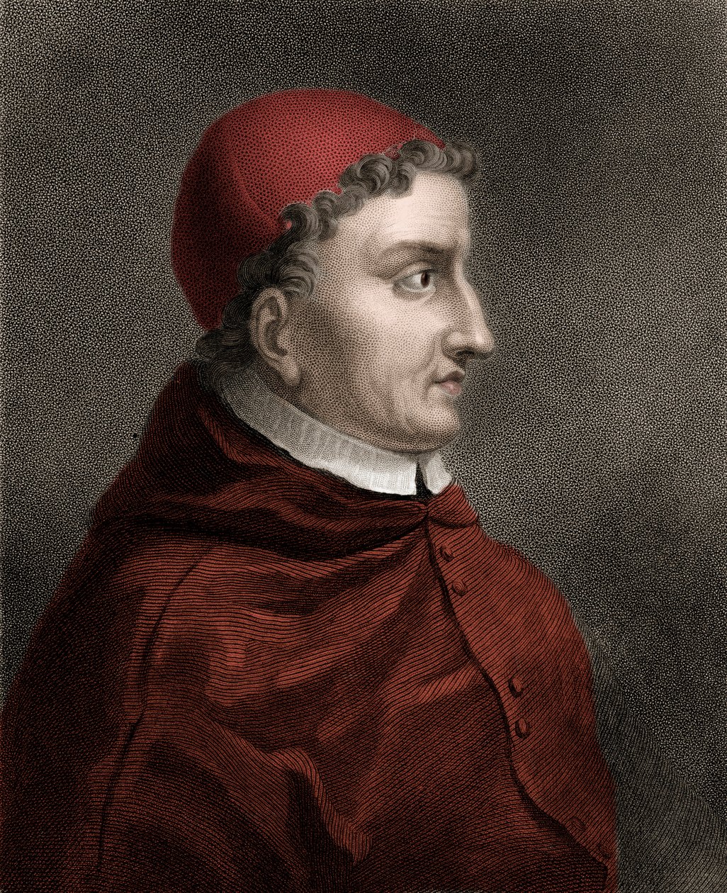 Francisco Jimenez de Cisneros (Gonzalo Jimenez de Cisneros) (1436-1517) cardinal, religious reformer and Spanish statesman - Engraving of the 19th century 作者 未知艺术家
