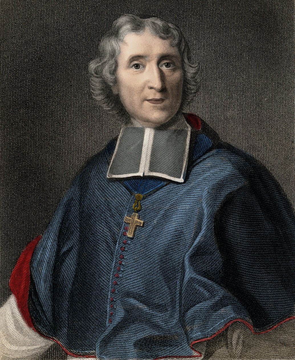 Francois de Pons de Salignac de La Mothe-Fenelon (Mothe Fenelon) 1651-1715 - 雕刻 - 19 世纪 作者 未知艺术家