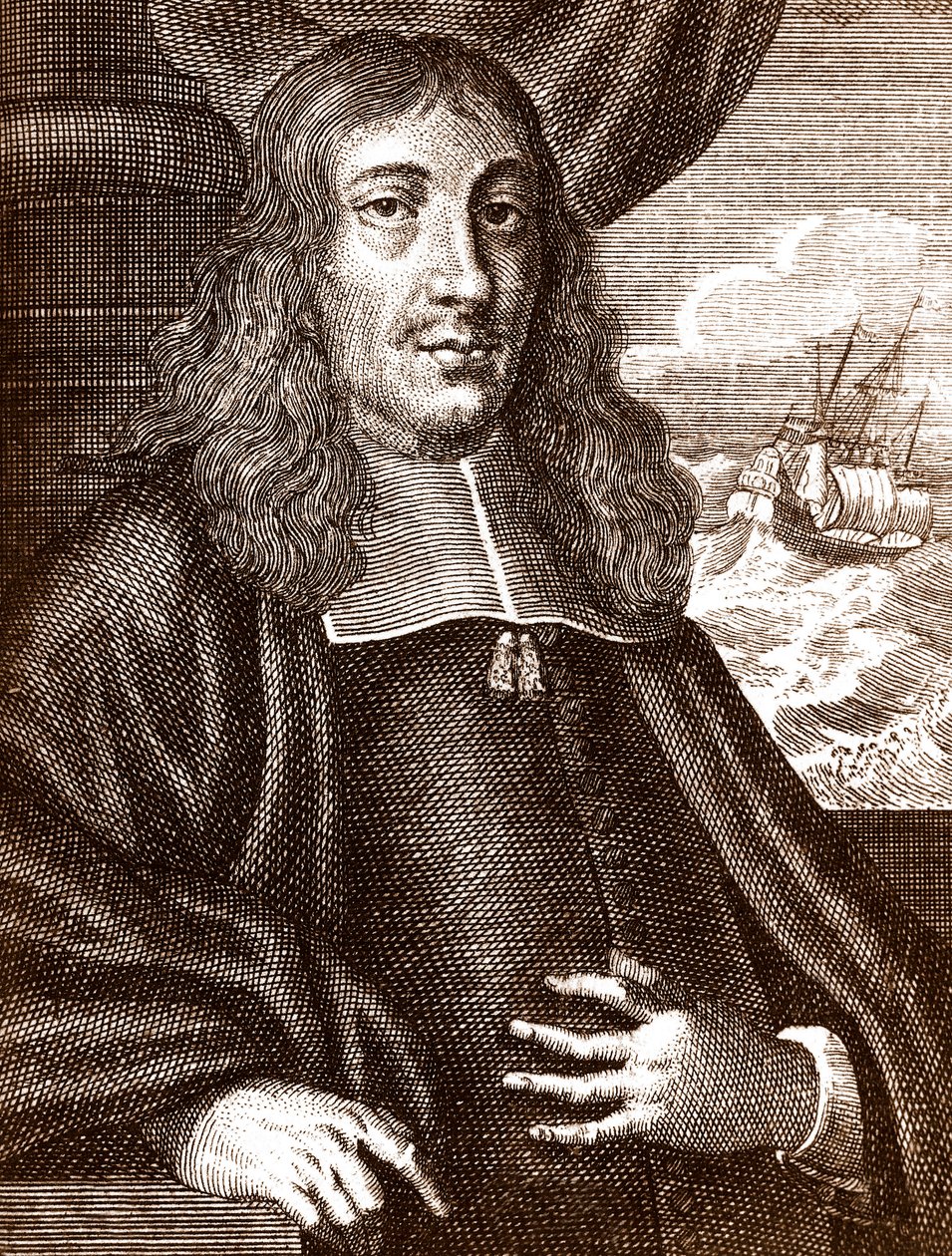 Gautier (Wouter) Schouten (1638-1704) 荷兰探险家 作者 未知艺术家