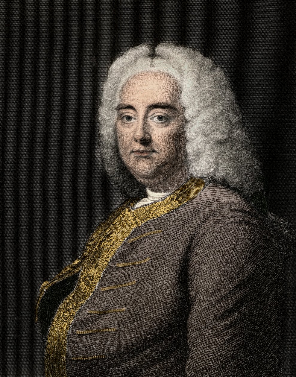 乔治·弗里德里希·亨德尔（George Frederick Handel、乔治·弗里德里希·亨德尔） 作者 未知艺术家