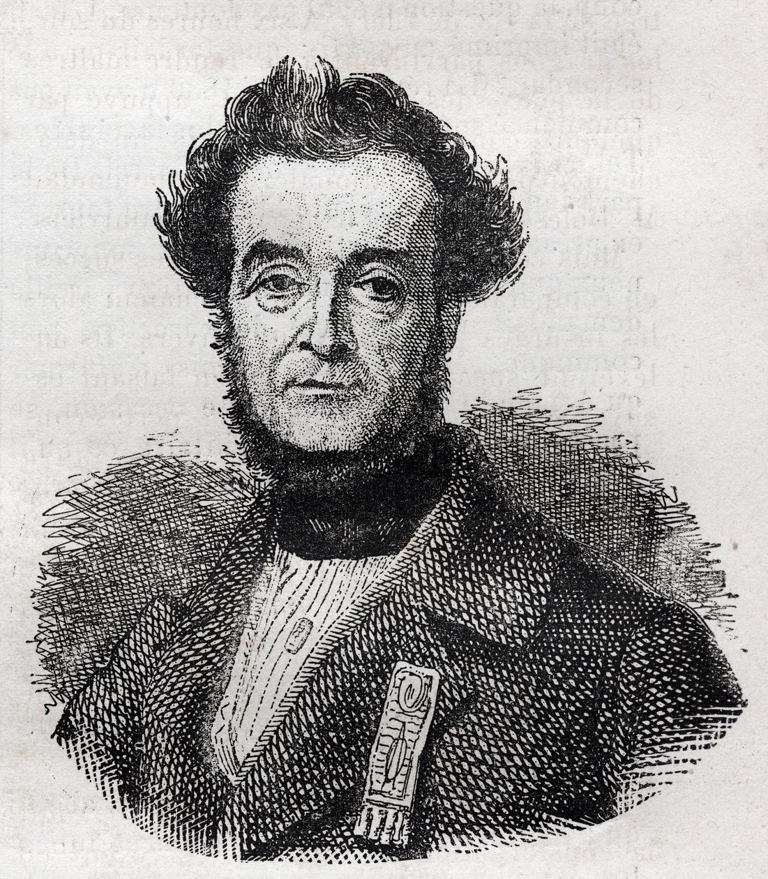 Germain Sarrut 1800-1883 法国作家和政治家 作者 未知艺术家