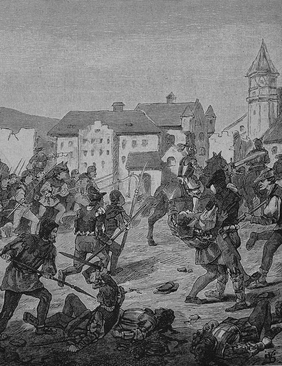 德国农民战争（1524-1526 年）：攻打温斯贝格 作者 未知艺术家