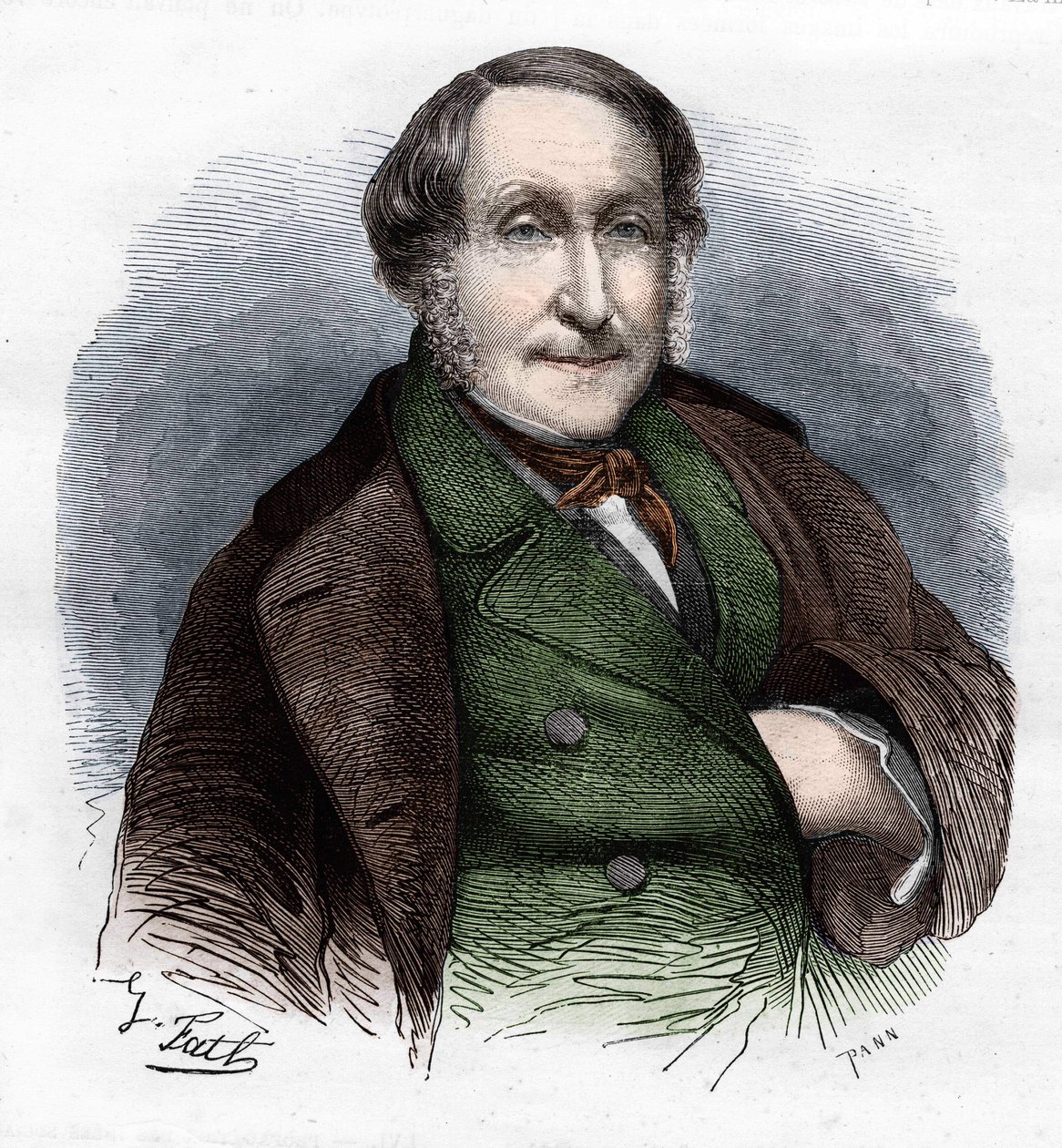 罗西尼（Gioacchino Rossini），意大利作曲家 作者 未知艺术家