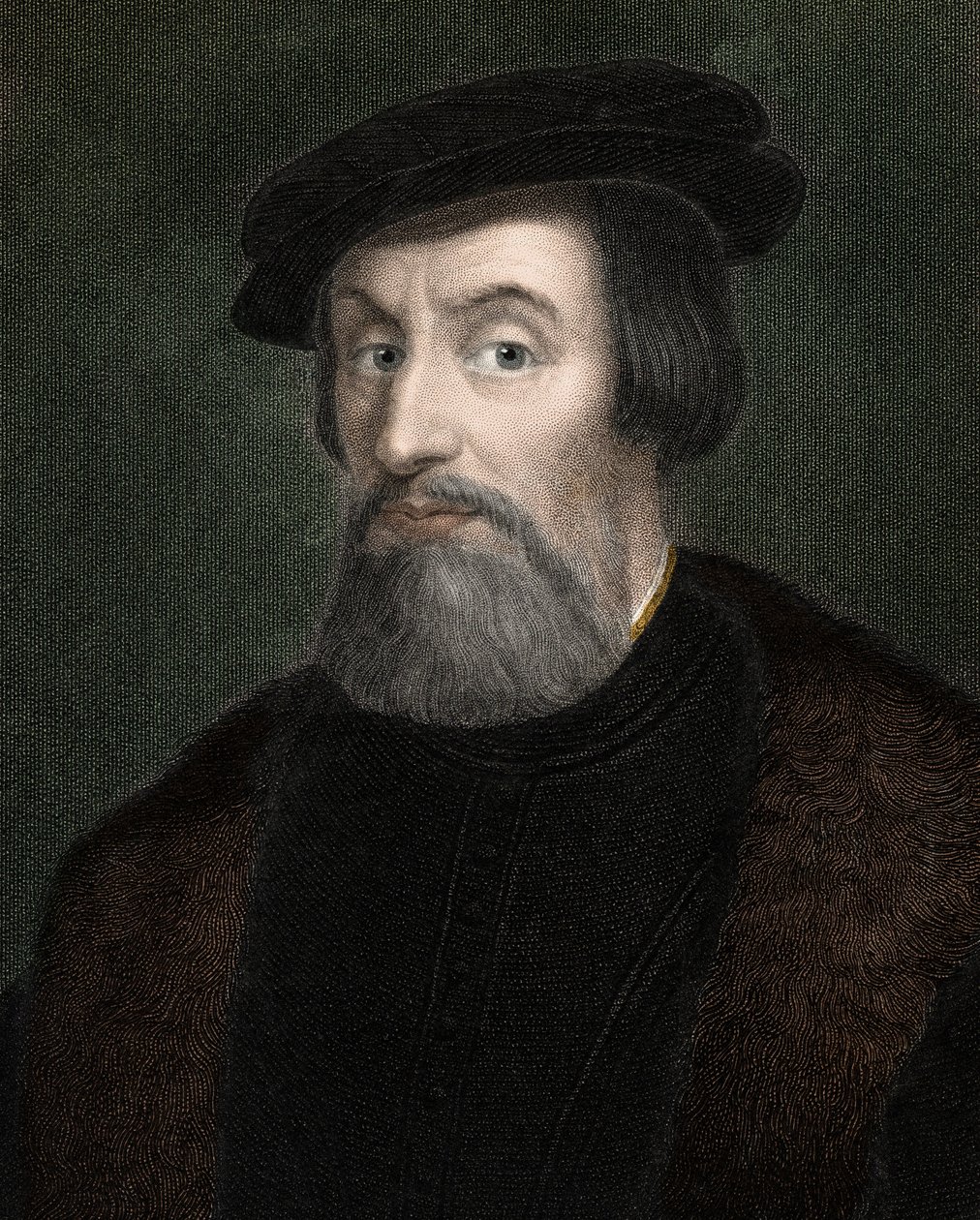 HERNANDO (Hernan) CORTES (Cortez) (1485-1547) 墨西哥的英国征服者 - 雕刻品 - 19世纪 作者 未知艺术家