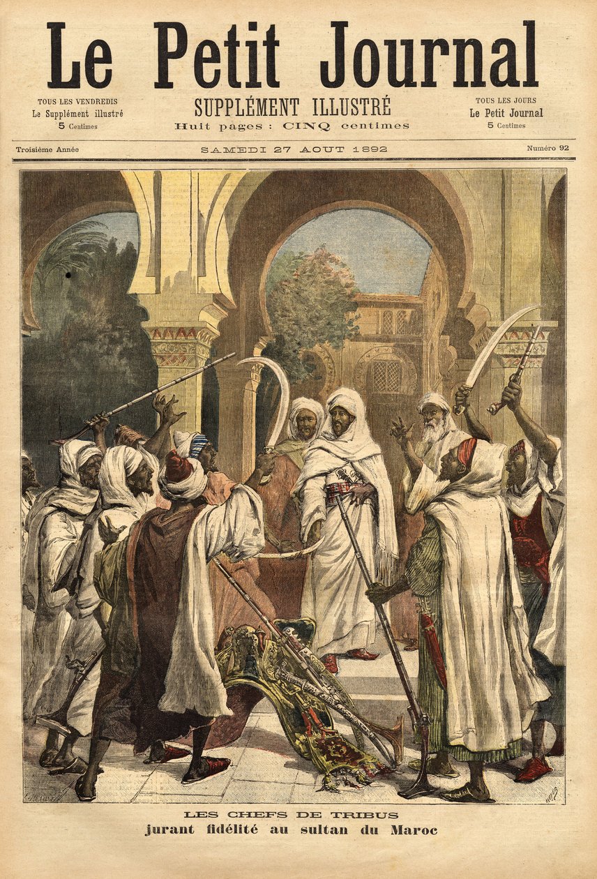 哈桑一世 (Moulay Hassan 作者 未知艺术家
