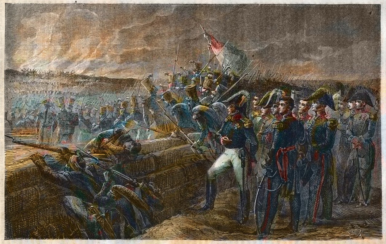 十万圣路易之子--特罗卡德罗之战中的法军围攻--1823年8月31日--西班牙远征--特罗卡德罗之战 作者 未知艺术家