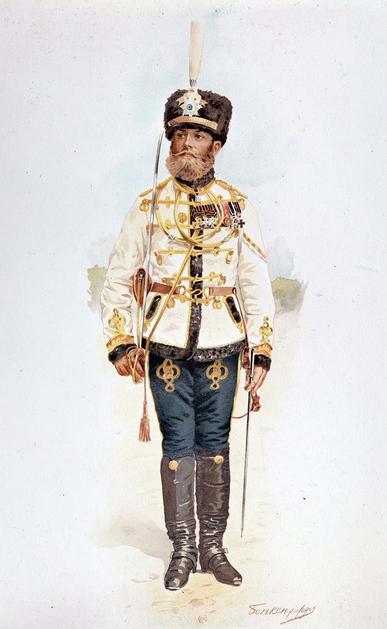 Hussard of the Russian Guard under Nicholas II 作者 未知艺术家