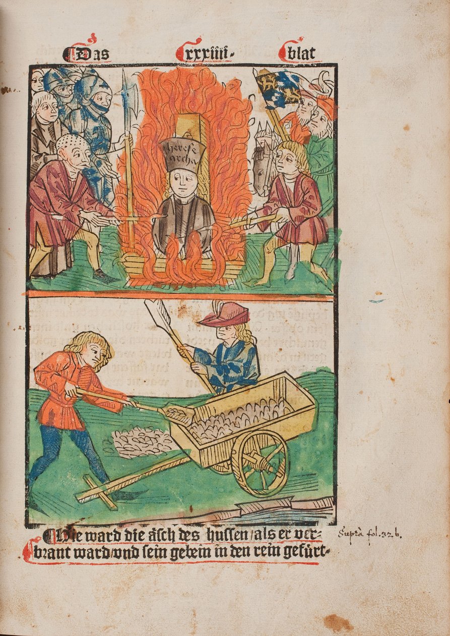 Jan Hus (或 Jean Huss 作者 未知艺术家