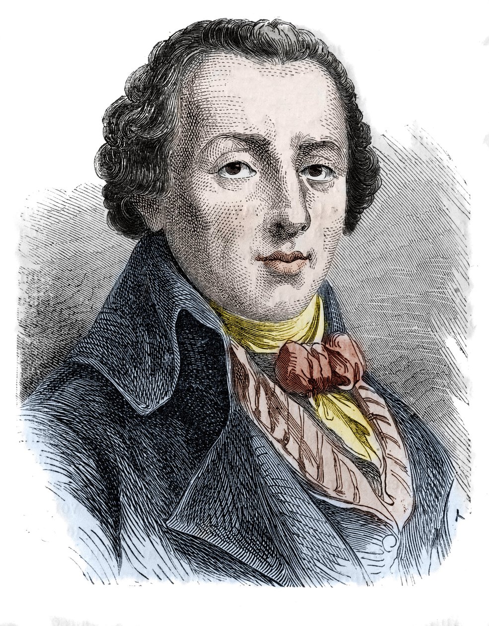 让-安托万（Jean Antoine）-鲁歇（1745-1794），法国诗人。 作者 未知艺术家