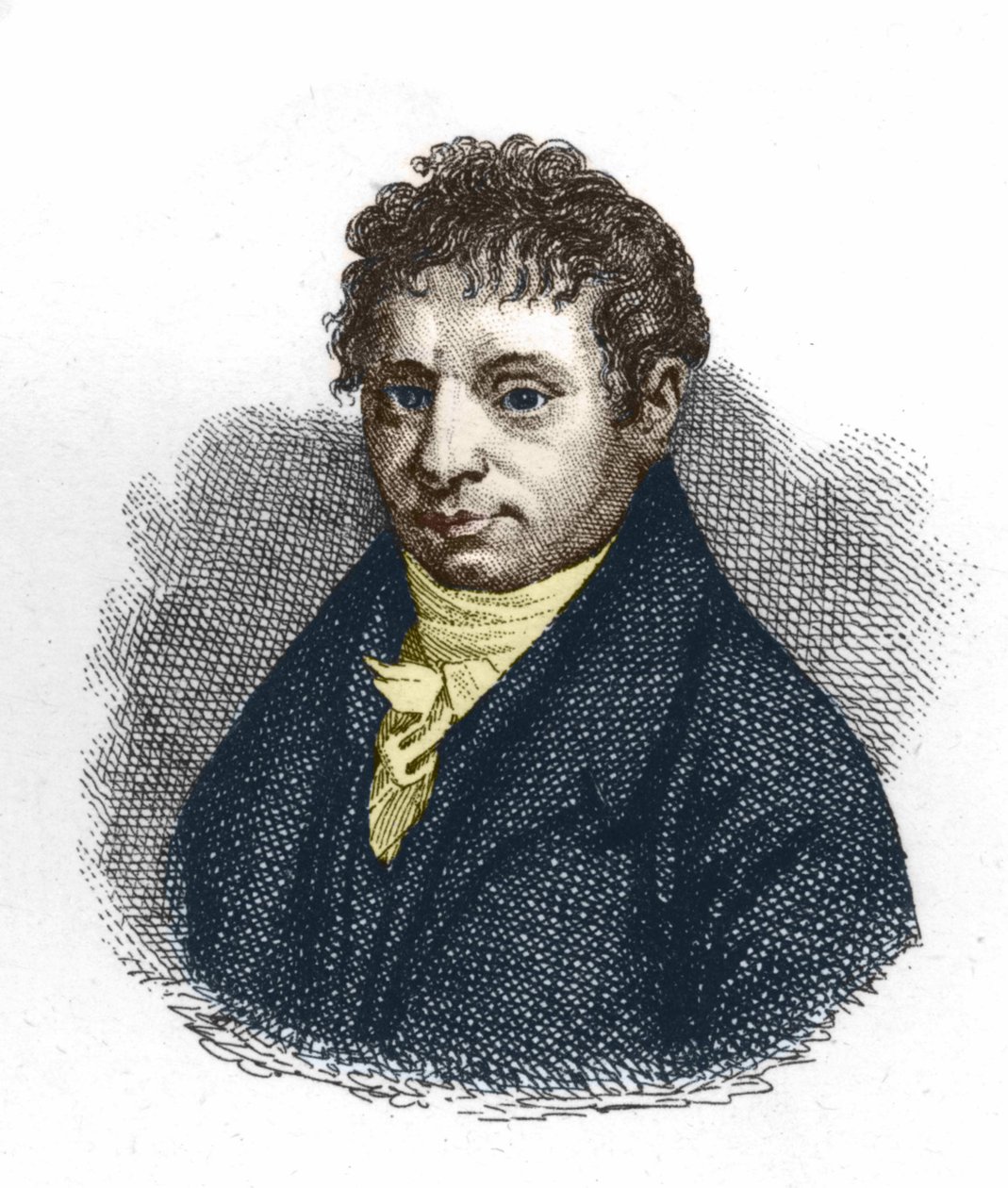 让-巴蒂斯特（Jean-Baptiste）-萨伊（1767 - 1832），法国经济学家和工业家。 作者 未知艺术家