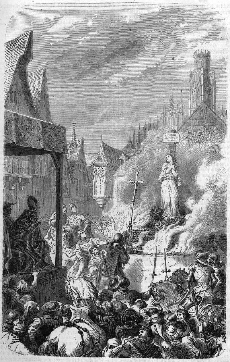 5月30日，Joan of Arc brulee还活着 作者 未知艺术家