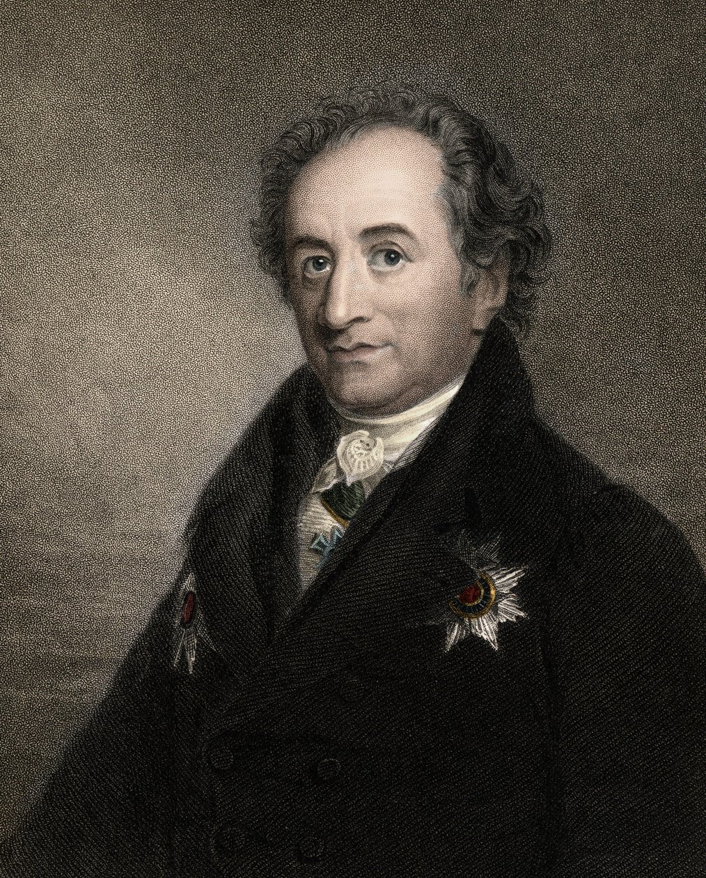 Johann Wolfgang by Goethe 1749-1832 - 雕刻 - 19世纪 作者 未知艺术家
