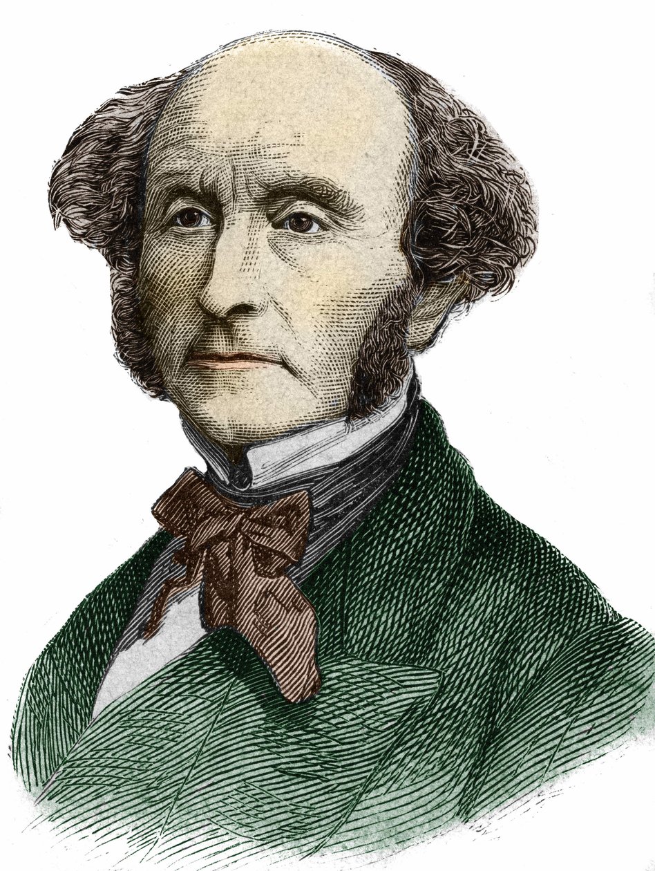 约翰-斯图尔特-米尔（1806 - 1873），英国哲学家和经济学家。 作者 未知艺术家