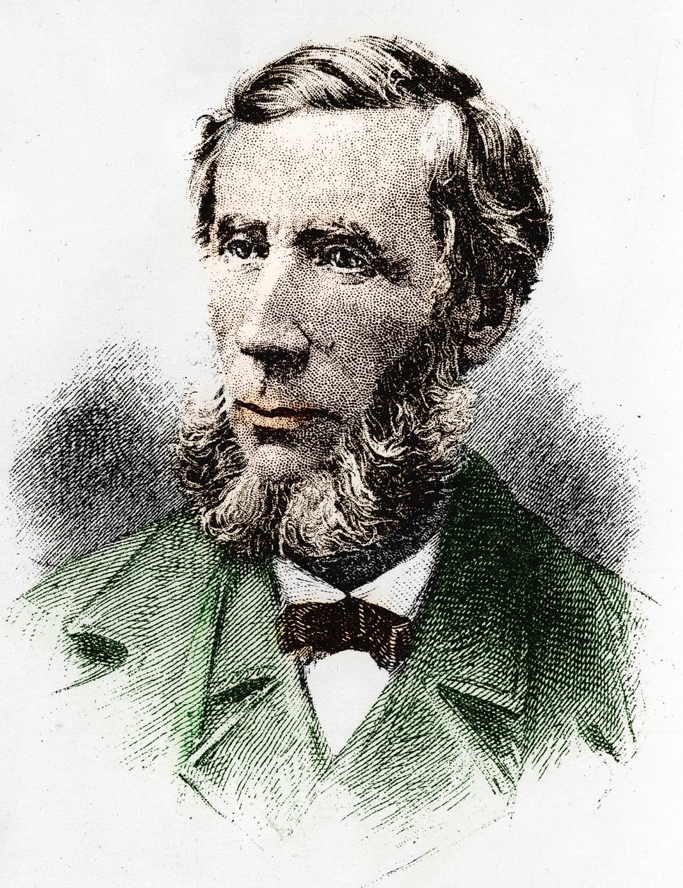 约翰-廷德尔（1820-1893），爱尔兰物理学家。 作者 未知艺术家