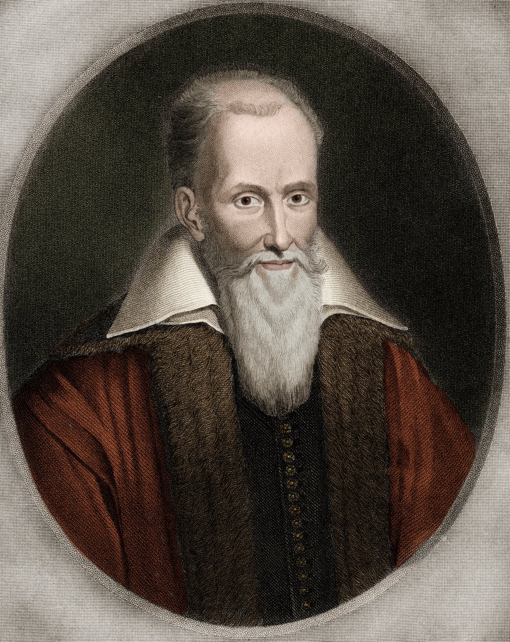 Joseph Scaliger - Joseph Justus Scaliger 1540-1609 - 雕刻 - 19 世纪 作者 未知艺术家