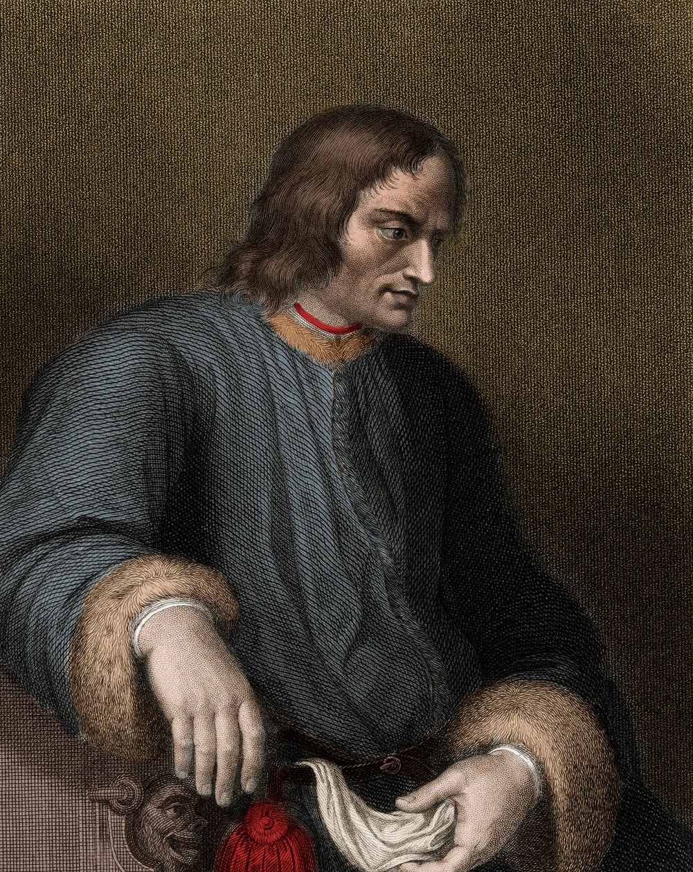 Laurent de Medicis 也被称为 Laurent le Magnifico 作者 未知艺术家