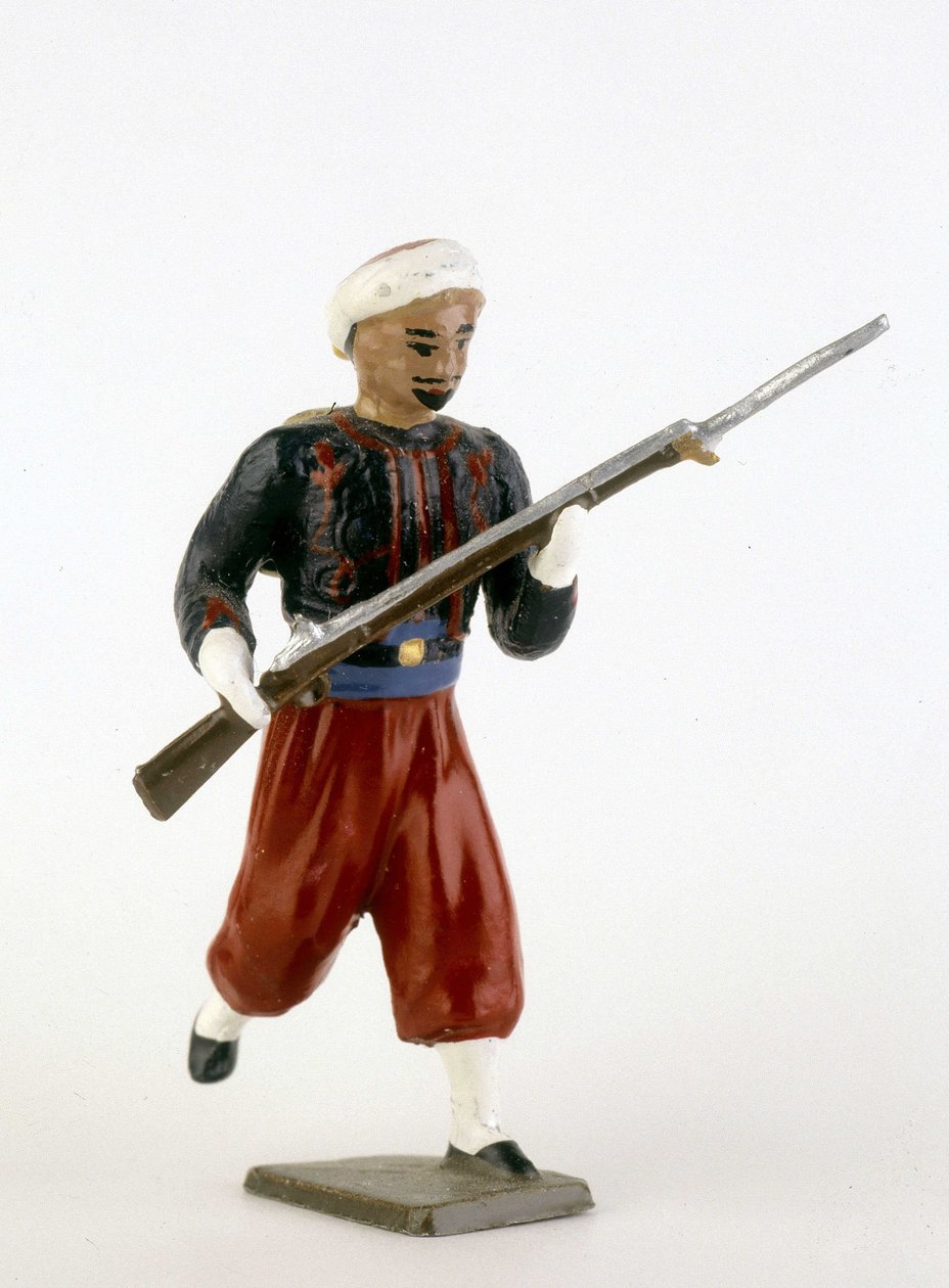 领头的士兵：Zouave。 作者 未知艺术家