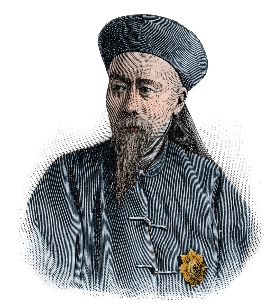 李鸿章（李鸿章，Hung Chang）晚清帝国的政治家、将军和外交家 - 李鸿章（李鸿章，Hung Chang，或Hongchang 作者 未知艺术家