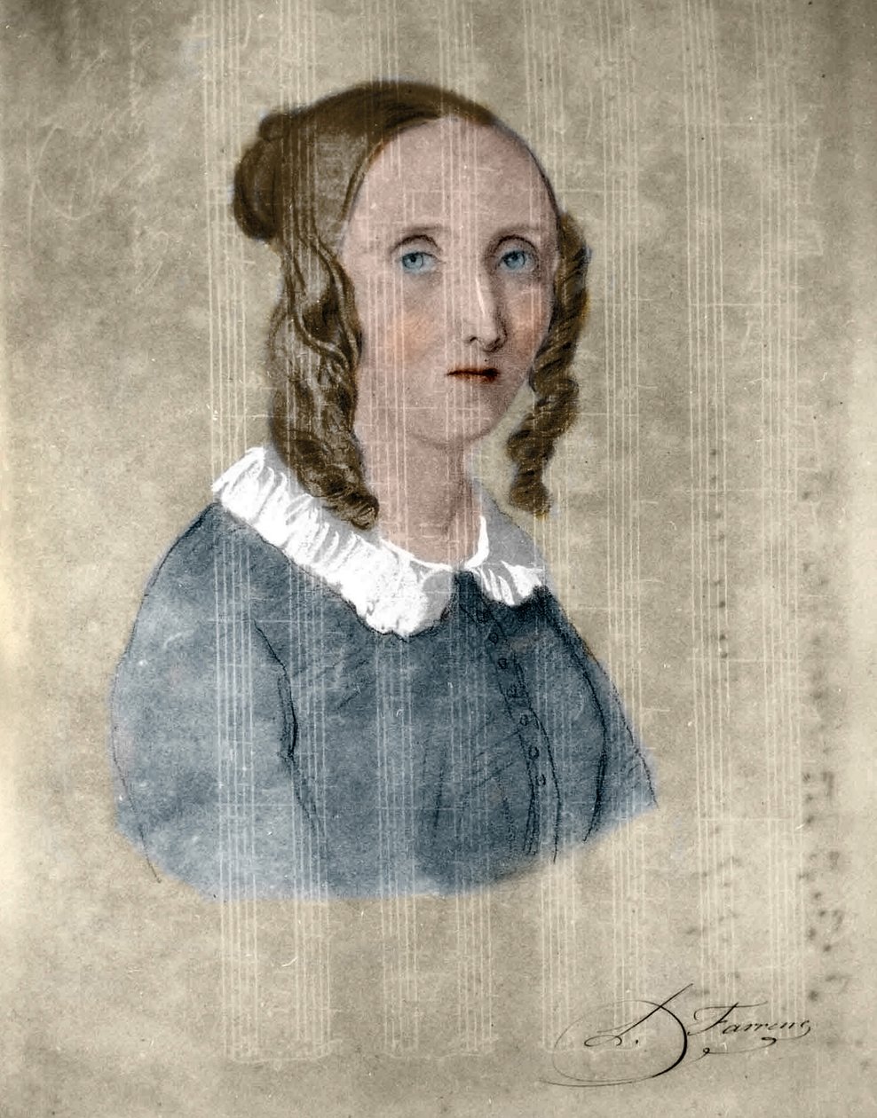 Louise Farrenc 1804-1875.钢琴家、作曲家、教师 作者 未知艺术家