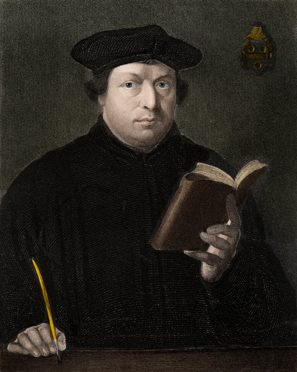 Martin Luther 1483-1546 - 雕刻 - 19 世纪 作者 未知艺术家