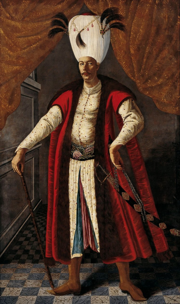 穆罕默德四世（1642-1693）奥斯曼帝国苏丹，约。 1681 作者 未知艺术家