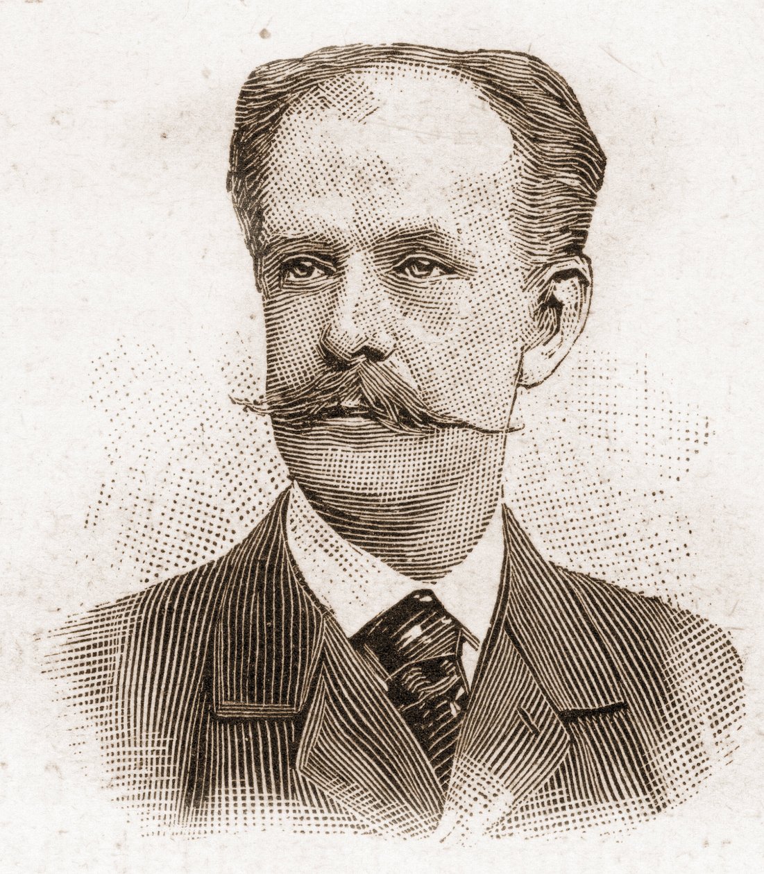 1895年的法兰西学院成员：散文家、文学史家、政治家和律师Paul Gabriel Othenin d